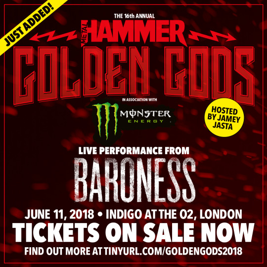 Win Tickets To Baroness’ Performance at Metal Hammer Golden Gods 2018