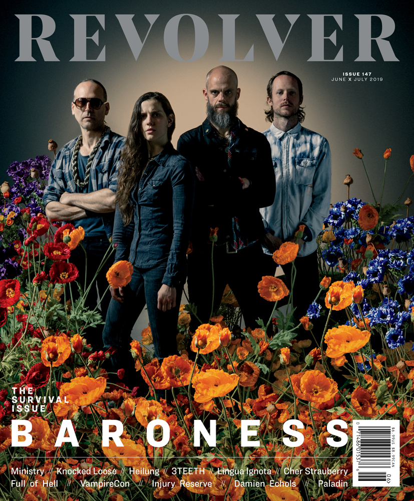 BARONESS FEATURED ON REVOLVER MAGAZINE COVER