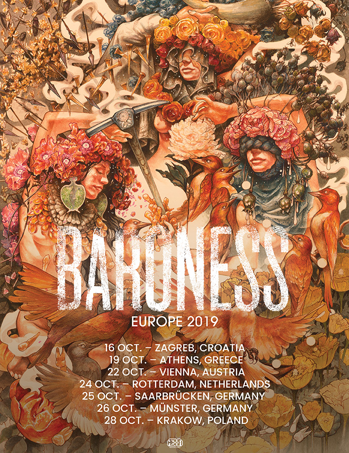 baroness tour europe