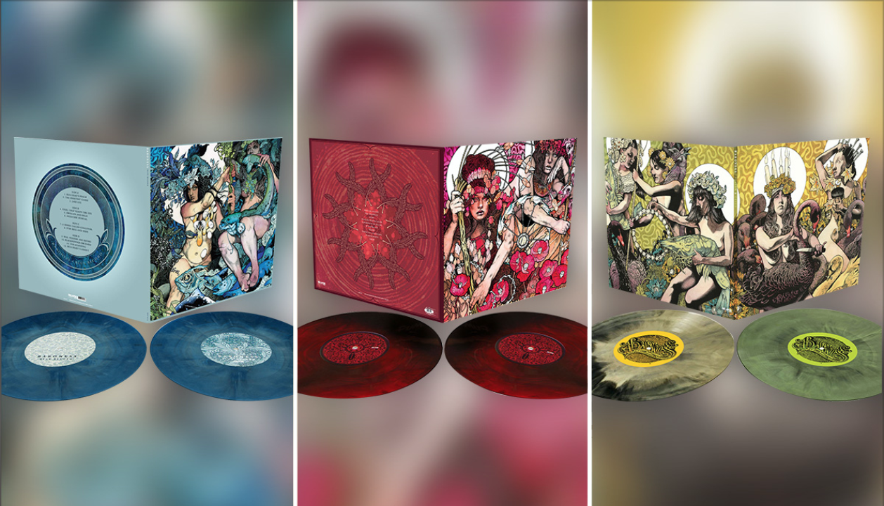 NEW COLORWAYS & RESTOCKED PICTURE DISCS FOR ‘RED,’ ‘BLUE,’ ‘YELLOW & GREEN’